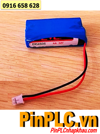 EVE 2ER14505, Pin nuôi nguồn PLC EVE ER14505 lithium 3.6v 5200mAh (2 viên ghép đôi)